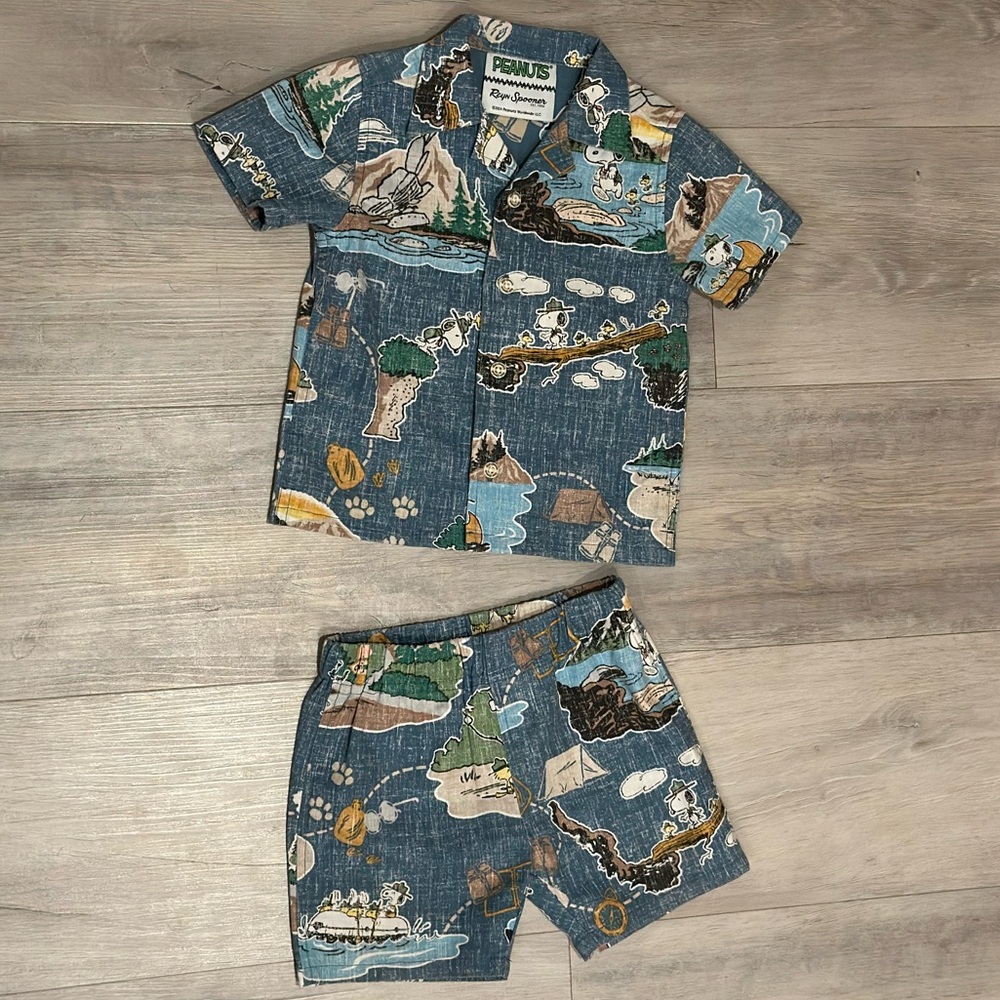 Reyn Spooner - Peanuts Beagle Scouts - Set 12-18M